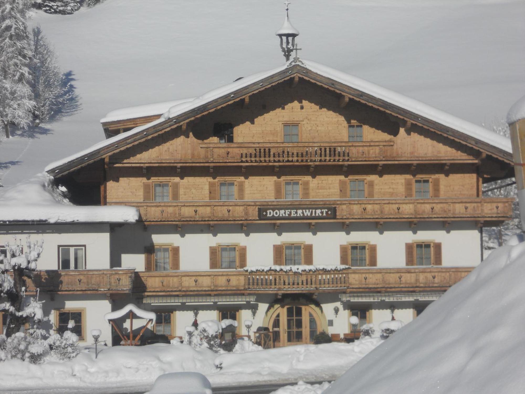 Landgasthof Dorferwirt Oberau Bagian luar foto