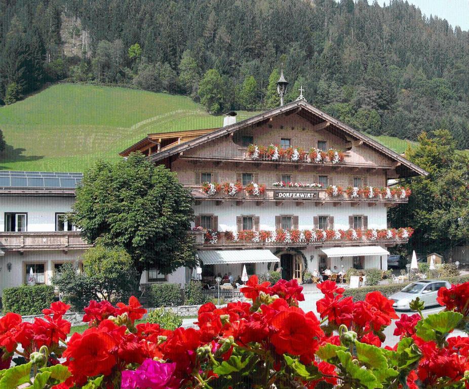 Landgasthof Dorferwirt Oberau Bagian luar foto