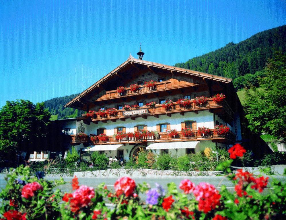 Landgasthof Dorferwirt Oberau Bagian luar foto