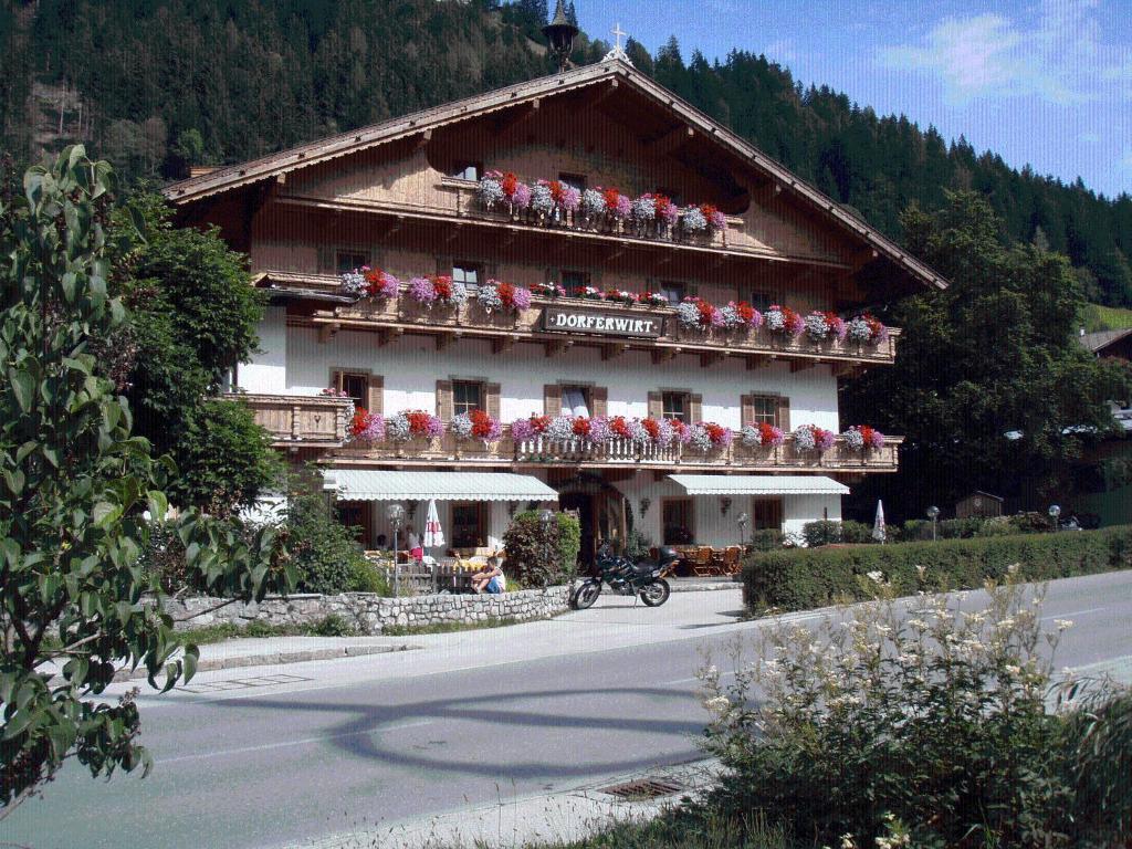 Landgasthof Dorferwirt Oberau Bagian luar foto